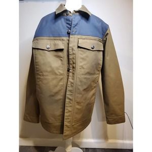 Duluth Trading Fire Hose Canvas Fleece Lined Chore Coat Work Jacket M